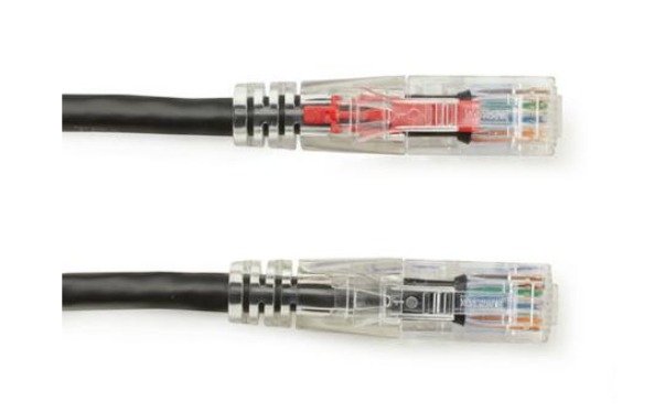 CABLE, ETHERNET, RJ45, 550-MHZ, BLACK