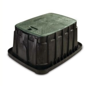 SERVICE BOX, VALVE, BLACK & GREEN