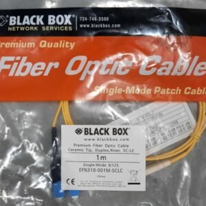 CABLE ASSEMBLY, FIBER OPTIC, PATCH, SINGLE MODE, LC-SC, YELLOW