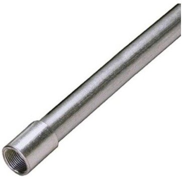 CONDUIT, METAL, RIGID, STEEL, 3/4 INCH X 10 FEET,