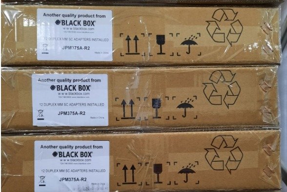 RACKMOUNT FIBER PANEL, 1U, LOADED WITH (24) SINGLE-MODE/MULTIMODE CONNECTORS, SC, 12 DUPLEX PAIRS