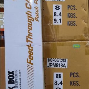 PATCH PANEL, FEED-THROUGH, CAT6, 24 PORT