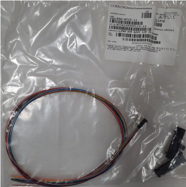 INSTALLATION KIT, FIBER OPTIC, INDOOR, 12 FIBERS