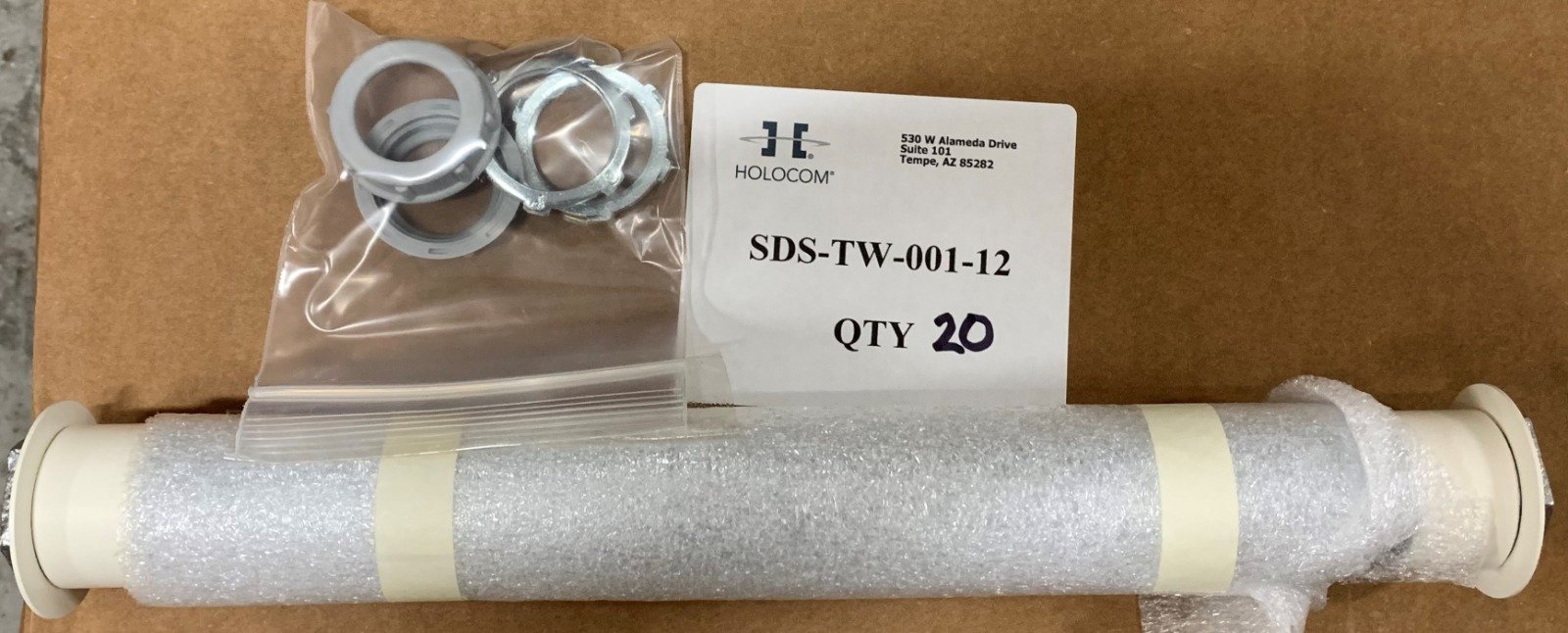 THROUGH-WALL KIT, SDS RACEWAY SYSTEM, GALVANIZED STEEL