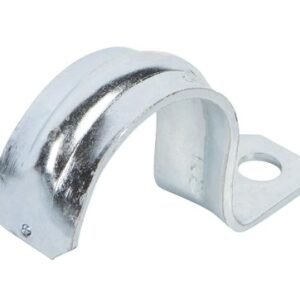 CLAMP, ELECTRICAL, CONDUIT, ONE HOLE, GALVANIZED STEEL