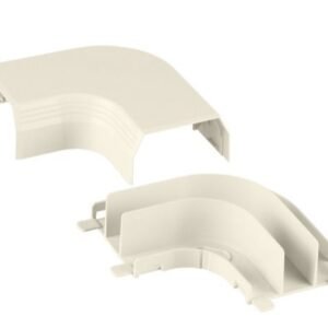ADAPTER, ELECTRICAL CONDUIT, RIGHT ANGLE, PVC, OFF-WHITE