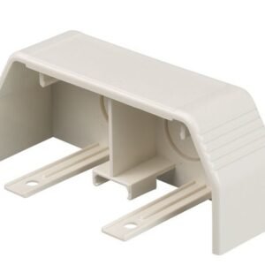 CAP, END, PVC, POWER RATED FITTINGS, OFF-WHITE