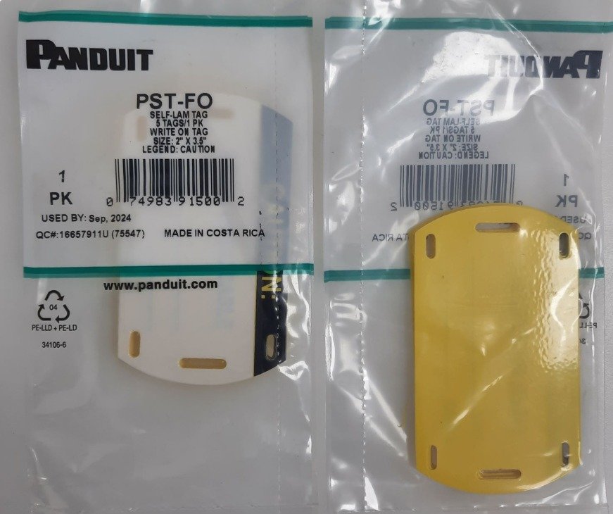 TAG, CABLE MARKER, FIBER OPTIC