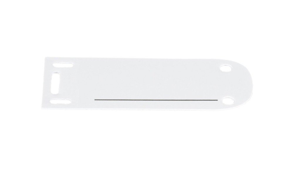 HOLDER, CABLE MARKER, VINYL SELF-LAMINATING, WHITE