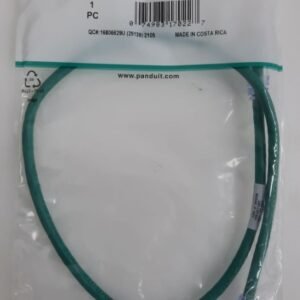 CABLE ASSEMBLY, PATCH, CAT6, U/UTP, 24 AWG, GREEN