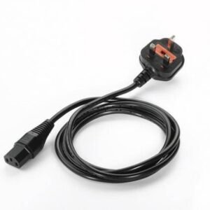 CABLE ASSEMBLY, POWER, ELECTRICAL, GROUNDED BS1363 PLUG