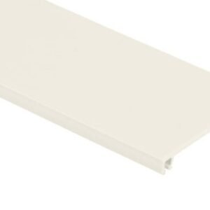 COVER, RACEWAY, PVC, WHITE