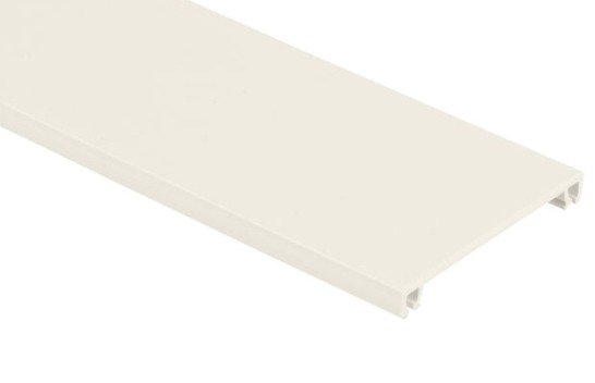 COVER, RACEWAY, PVC, WHITE
