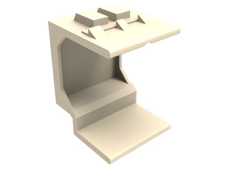 CONNECTOR, BLANK INSERT, ALMOND