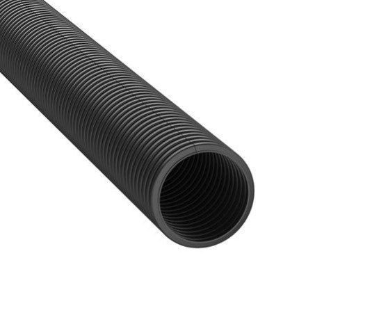 CORRUGATED LOOM TUBING SLIT, POLYETHYLENE