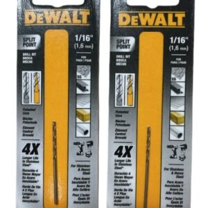 DRILL, TWIST, BIT, PILOT POINT, COBALT STEEL,