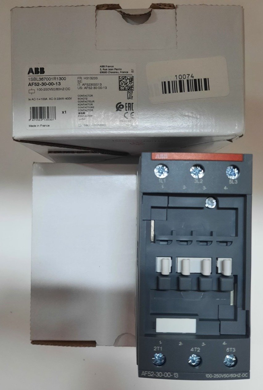 CONTACTOR, 3PH, 100-250V, 50-60 HZ