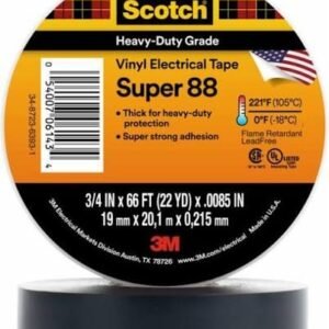 TAPE, INSULATION, ELECTRICAL, BLACK