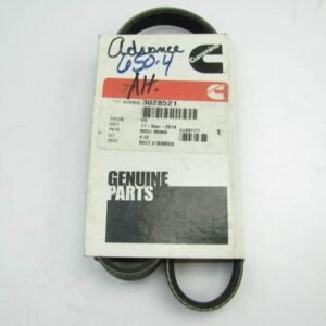 BELT, V, RIBBED, RUBBER, 0.7 X 34-3/4 INCHES