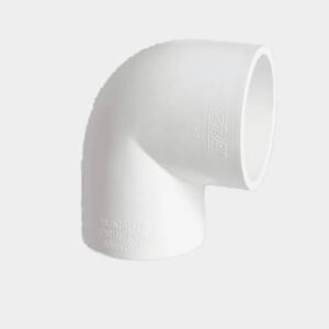 ELBOW, PVC, 90 DEGREE, WHITE
