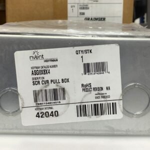 JUNCTION BOX, w/ KNOCKOUT, (PULL BOX)