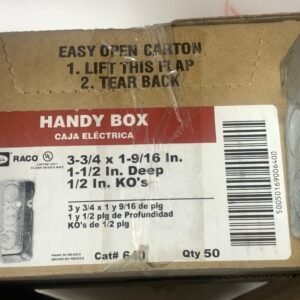 JUNCTION BOX, DRAWN, CONDUIT, GALVANIZED STEEL