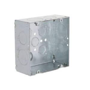 JUNCTION BOX, CONDUIT, 2-GANG, STEEL