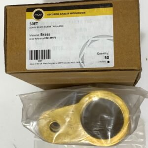 EARTH TAG, BRASS, M50