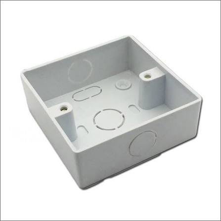 JUNCTION BOX, PVC, WHITE