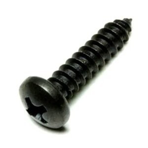 SCREW, MOUNTING, METAL, BLACK