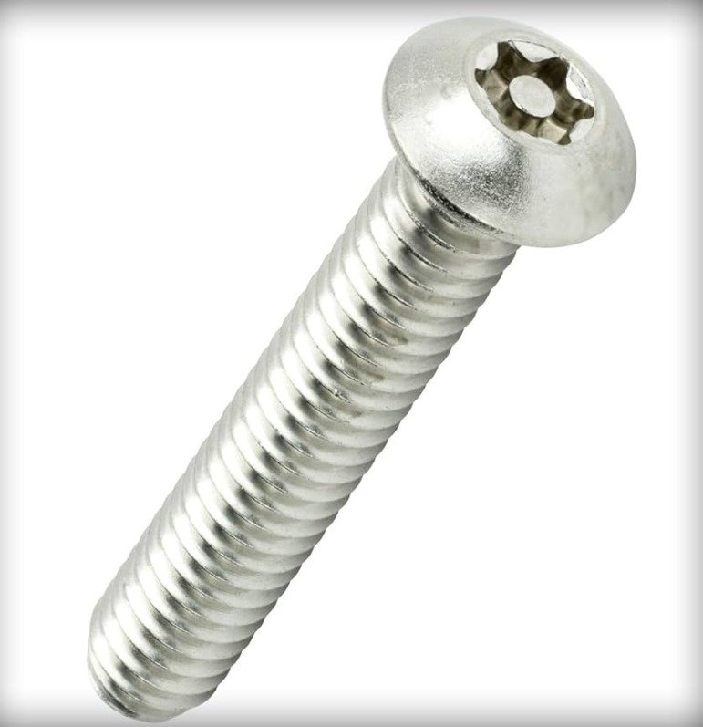 SCREW, BUTTON, TORX HD, STEEL, 3/8-16 X 3/4 INCHES