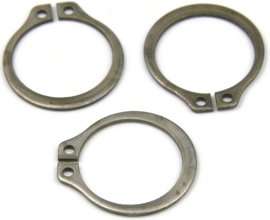 RING, RETAINING, STAINLESS STEEL, 0.631 INCH