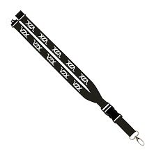 LANYARD, W/ SIDE BUCKLE RELEASE, BLACK, V2X LOGO, 20 X 1 INCHES