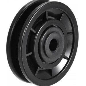 PULLEY, LIFEFITNESS, RUBBER, BLACK, 5 X 2.5 X 2.5 CM