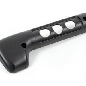 ERGO GRIP, HANDLE, POWERMILL CLIMBER, BOTTOM LEFT, PLASTIC, BLACK