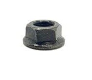 NUT, SELF-LOCKING, HEXAGON, STEEL, 24 TPI, 3/8 INCHES, MANUFACTURER: POLARIS,