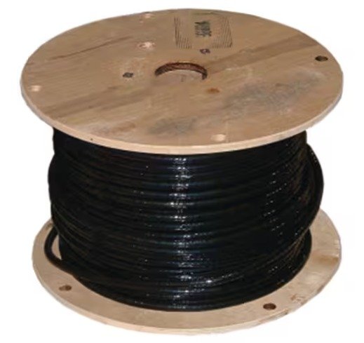 WIRE, ELECTRICAL, THHN/THWN-2, STRANDED COPPER, BLACK, 4/0 AWG, 600V, MANUFACTURER: SOUTHWIRE,