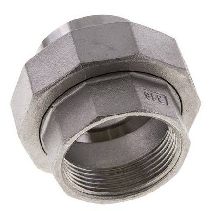 UNION, STRAIGHT, VEHICULAR, STEEL