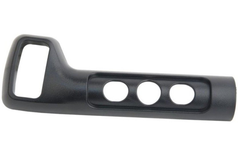 ERGO GRIP, POWERMILL CLIMBER, TOP LEFT, PLASTIC, BLACK