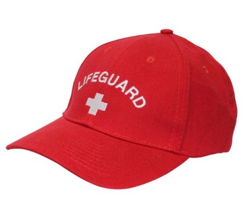 CAP, LIFEGUARD, RED