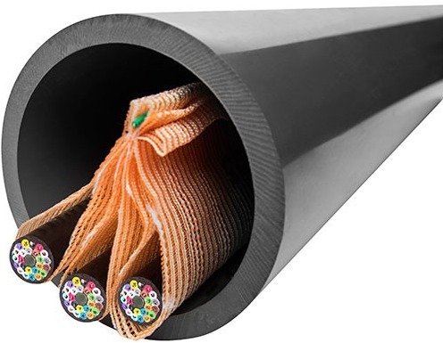 TUBING, NONMETALLIC, INNERDUCT EDGE, GREEN, 3 CELLS, 4 INCHES X 86 MM, MANUFACTURER: MAXCELL, MODEL: MXE86383GR1000,