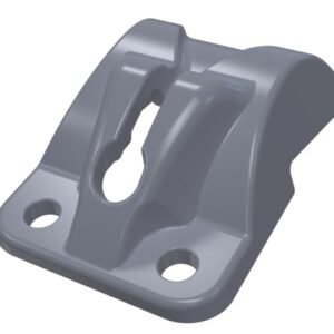 PRING CLIP, DOOR, PLASTIC, GRAY,
