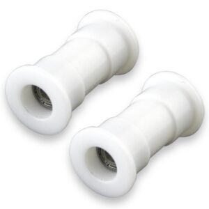 ROLLER, SEAT, BOTTOM, w/ HARDWARE, WHITE