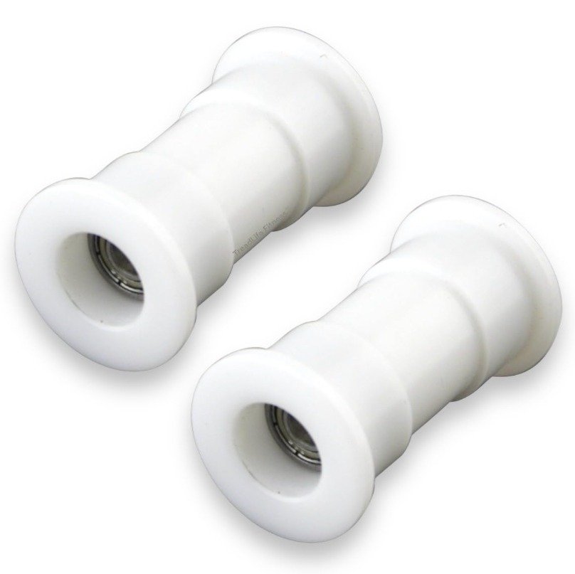 ROLLER, SEAT, BOTTOM, w/ HARDWARE, WHITE