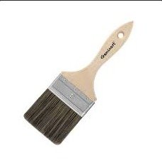 BRUSH, PAINT, BRISTLE, 3 INCHES