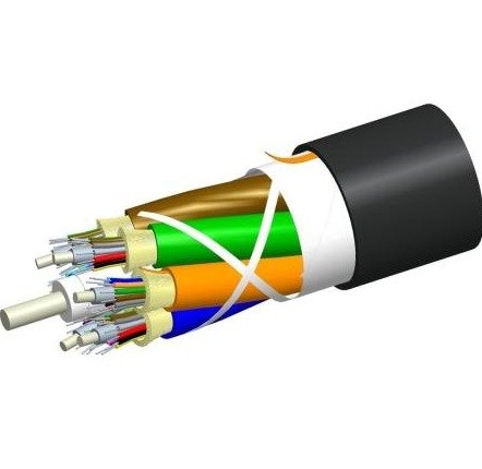 CABLE ASSEMBLY, TIGHT BUFFERED, PLENUM, NONARMORED, YELLOW, 1 FEET