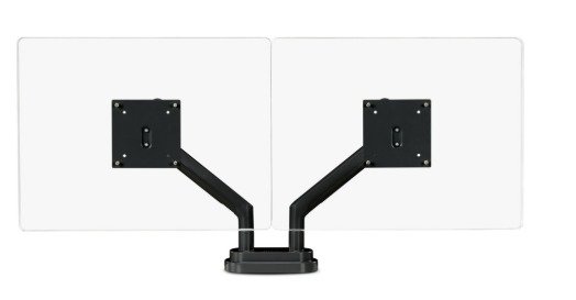 BRACKET, DUAL ARM, MONITOR, BLACK, 19 X 27.5 INCHES