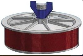 PLUG, EXPANSION (BLANK DUCT PLUG), w/WING NUT, 6 INCHES