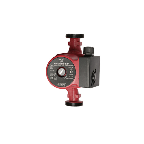 PUMP, CIRCULATOR, CAST IRON, 10 BAR, 230V/50 HZ, G1-1/2 X 180 MM,