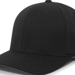 CAP, STRETCHFIT, TWILL, COTTON BLEND, BLACK, S/M Manufacturer :PACIFIC HEADWEAR,